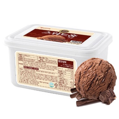 스위트홈 아이스크림(초코) 5L - 냉동제품(드라이아이스 필수 구매 품목)
